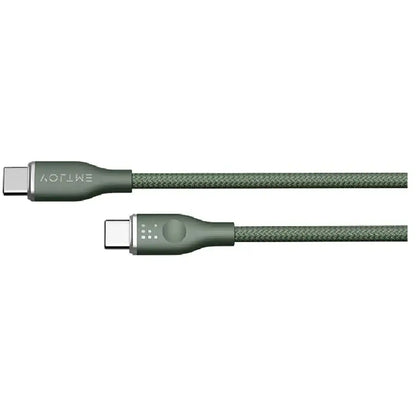 Voltme PowerLink RUGG USB-C to USB-C Cable – 100W – 1M – Green