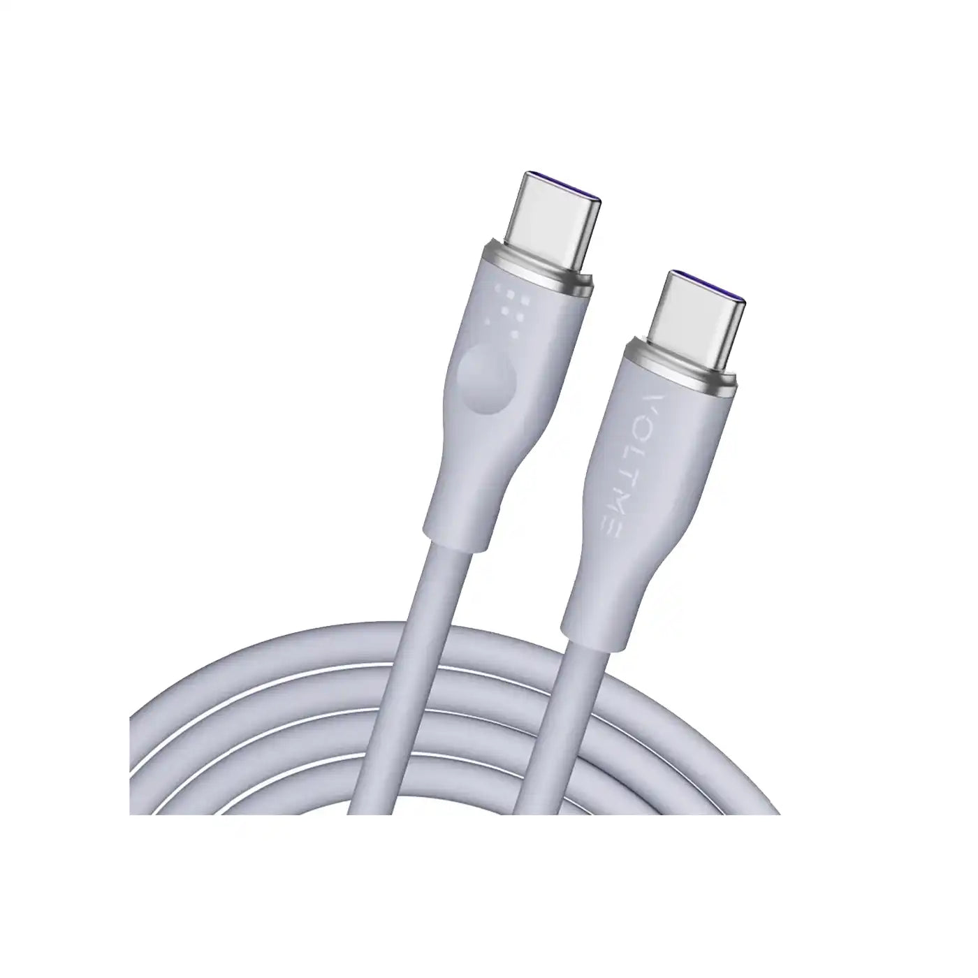 Voltme PowerLink MOSS USB-C to USB-C Cable – 100W – 1M – Grey