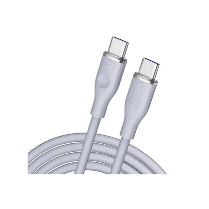 Voltme PowerLink MOSS USB-C to USB-C Cable – 100W – 1M – Grey
