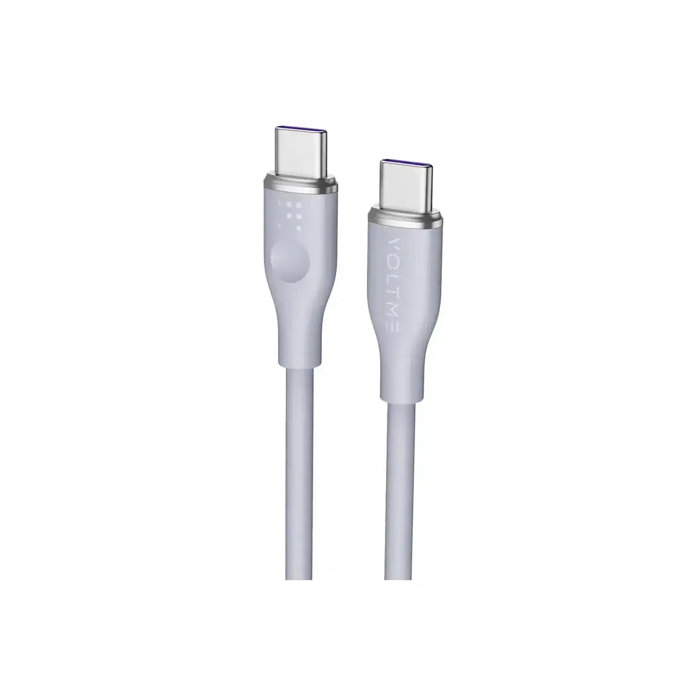 Voltme PowerLink MOSS USB-C to USB-C Cable – 100W – 1M – Grey