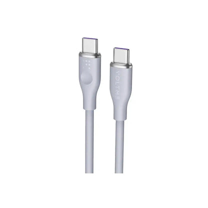 Voltme PowerLink MOSS USB-C to USB-C Cable – 100W – 1M – Grey