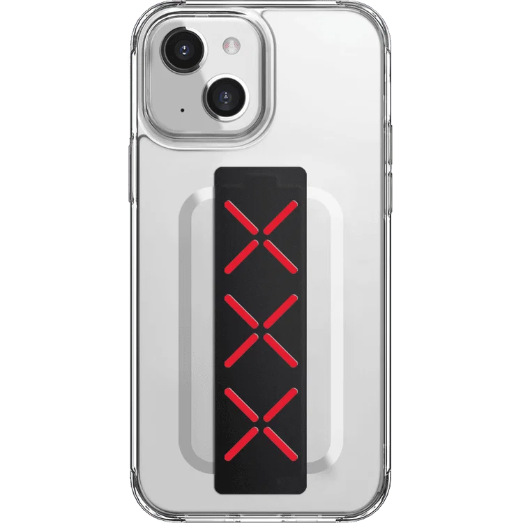 Viva Madrid iPhone 13 6 1" Loope Clear Case with Extra Silicone Grip -White