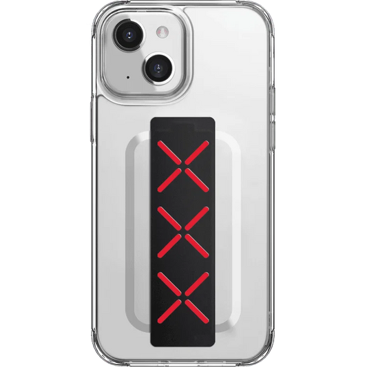 Viva Madrid iPhone 13 6 1" Loope Clear Case with Extra Silicone Grip -White