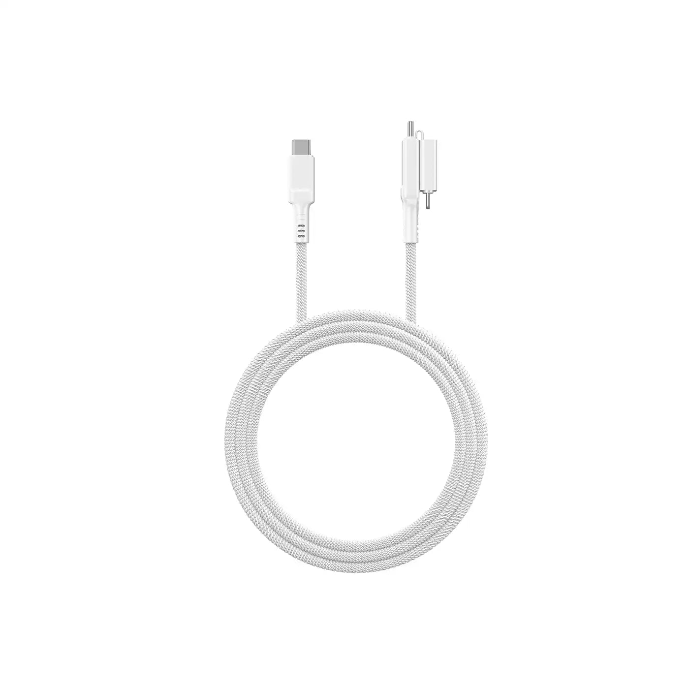 AmazingThing Thunder 2-in-1 PD Cable 60W USB-C to USB-C + Lightning – 1.2M - White