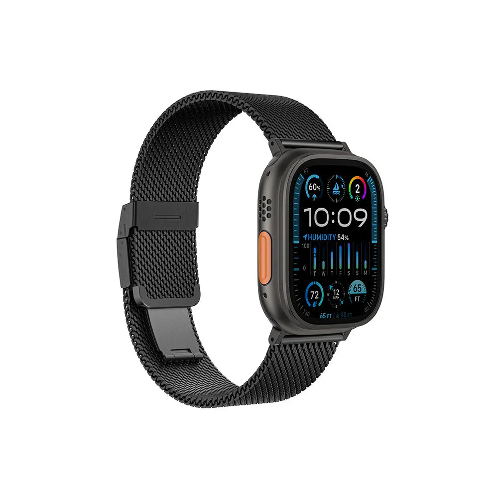 AmazingThing Titan Metal Band for Apple Watch 46mm - Blac product photo