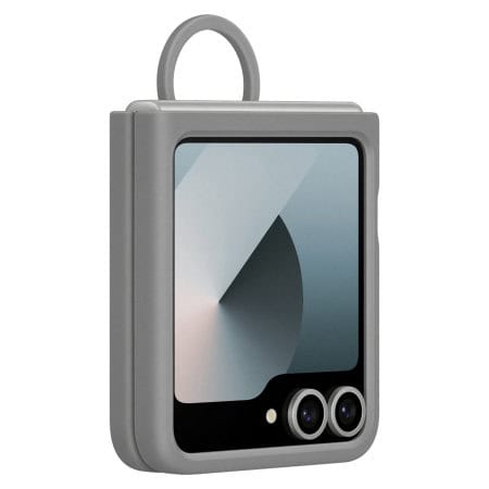 Samsung Grey Silicone Case with Ring - for Samsung Galaxy Z Flip 6 product photo