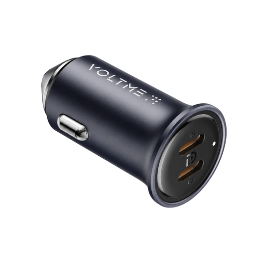 Voltme Cazo 30 CC Car Charger (30W) Metallic Blue