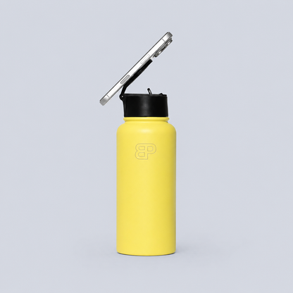 Be Peak Bottle Stainless 1L- Yellow