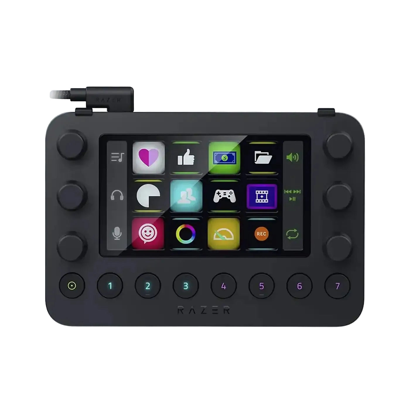 Razer Stream Controller All-in-one Control Deck for Streaming - Black product photo