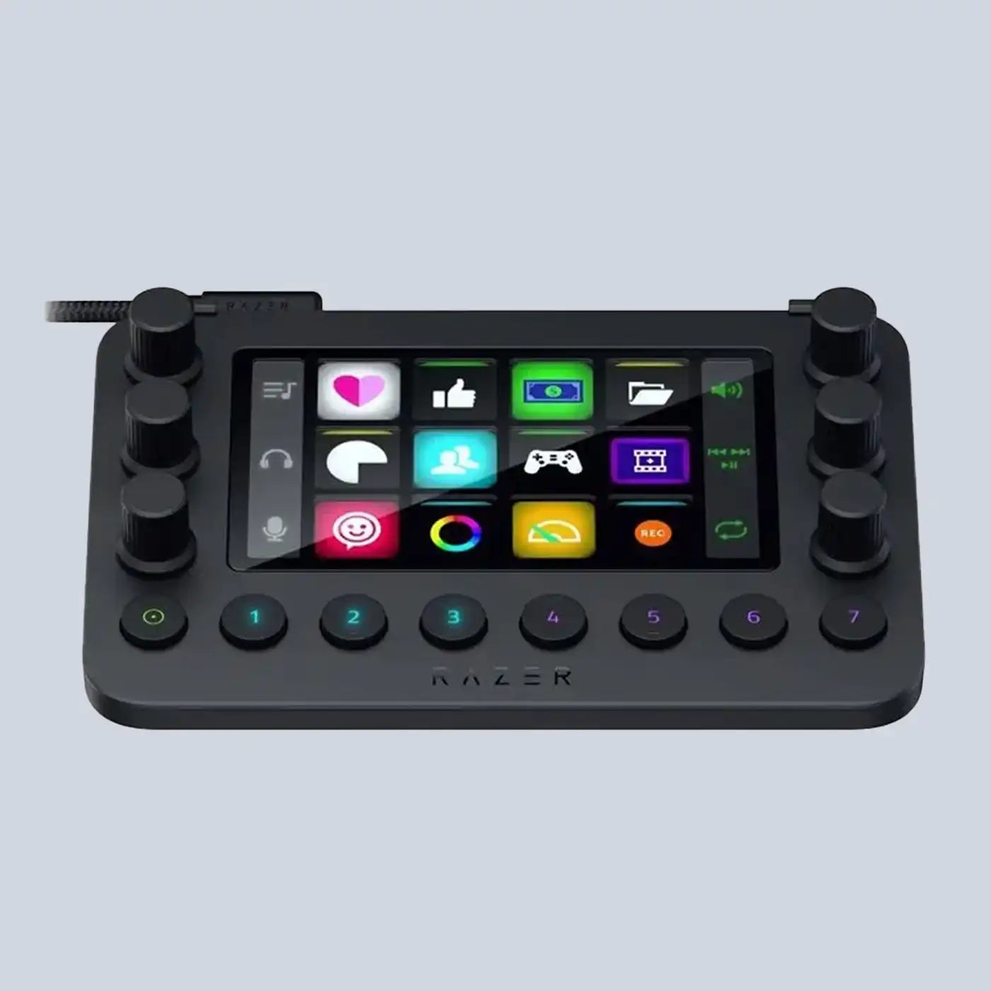 Razer Stream Controller All-in-one Control Deck for Streaming - Black product photo