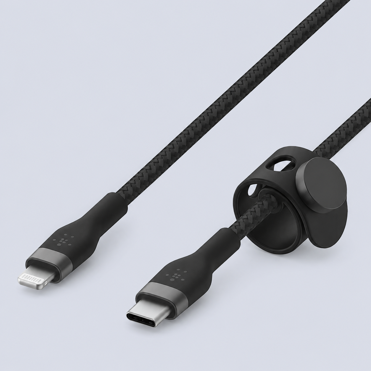 Belkin BoostCharge Pro Flex USB-C to Lightning Cable 1M - Black