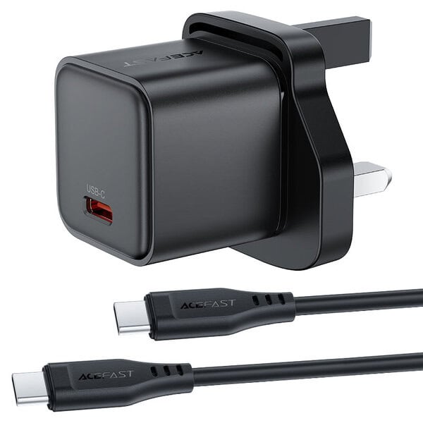 Acefast Fast Charge Wall Charger A123 PD20W GaN 1xUSB-C UK additional product image