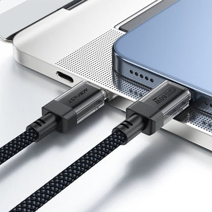 Acefast Charging Data Cable C12-03 USB-C to USB-C 60W product photo
