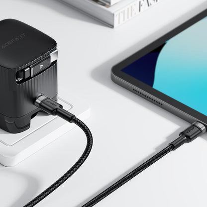 Acefast Charging Data Cable C22-03 USB-C to USB-C 60W product photo