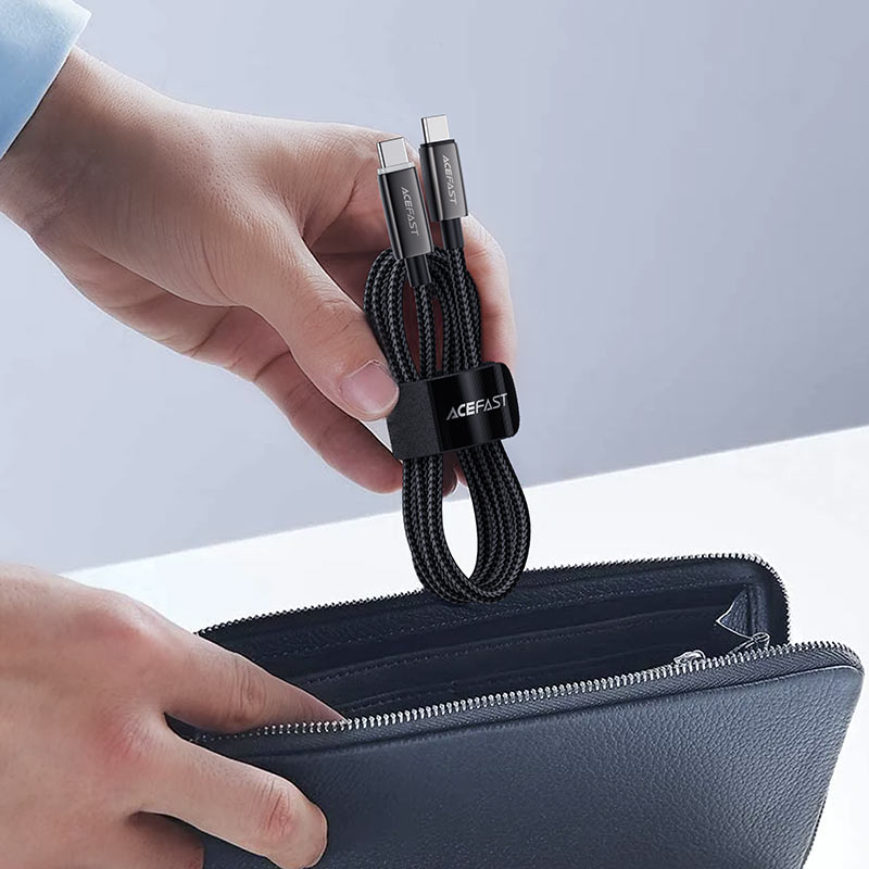 Acefast Charging Data Cable C23-03 USB-C to USB-C 60W c- 1 2M product image