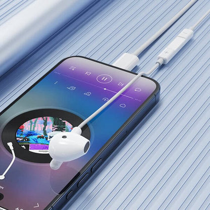 Acefast Wired Earphone L9- White additional product image