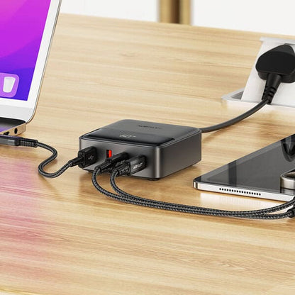 Acefast Desktop Power Station Z6 PD65W GaN 2xUSB-C+2xUSB-A UK product image