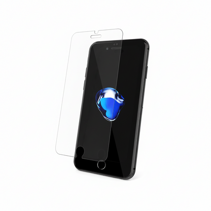 Porodo iPhone 8 7 Plus Tempered Glass Protector 0 33mm - clear screen protector