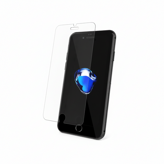Porodo iPhone 8 7 Plus Tempered Glass Protector 0 33mm - clear screen protector