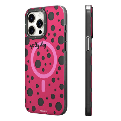 Youngkit Apple iPhone 13 Pro Max Polka Dot Pattern Series Case