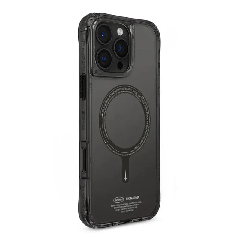 Skinarma Iphone 16 Pro Saido Magsafe Charge Case - Black product photo