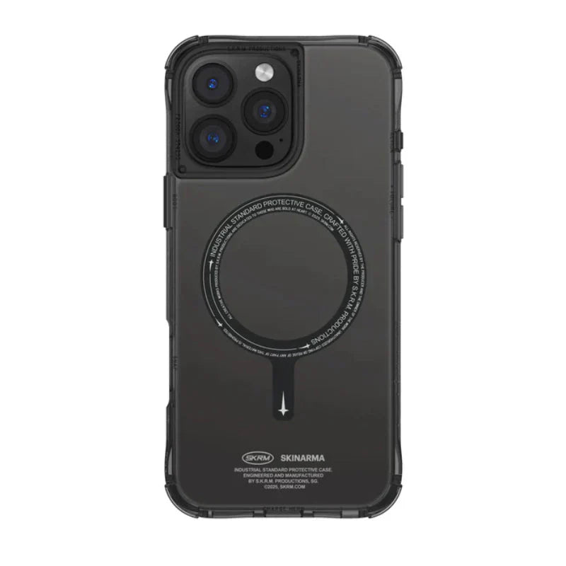 Skinarma Iphone 16 Pro Saido Magsafe Charge Case - Black product photo