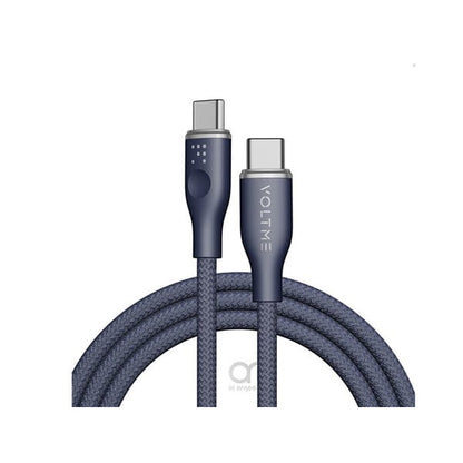 Voltme Powerlink Rugg Double Nylon Cable Type C to Type C 5A 1M 100W Emarker product photo