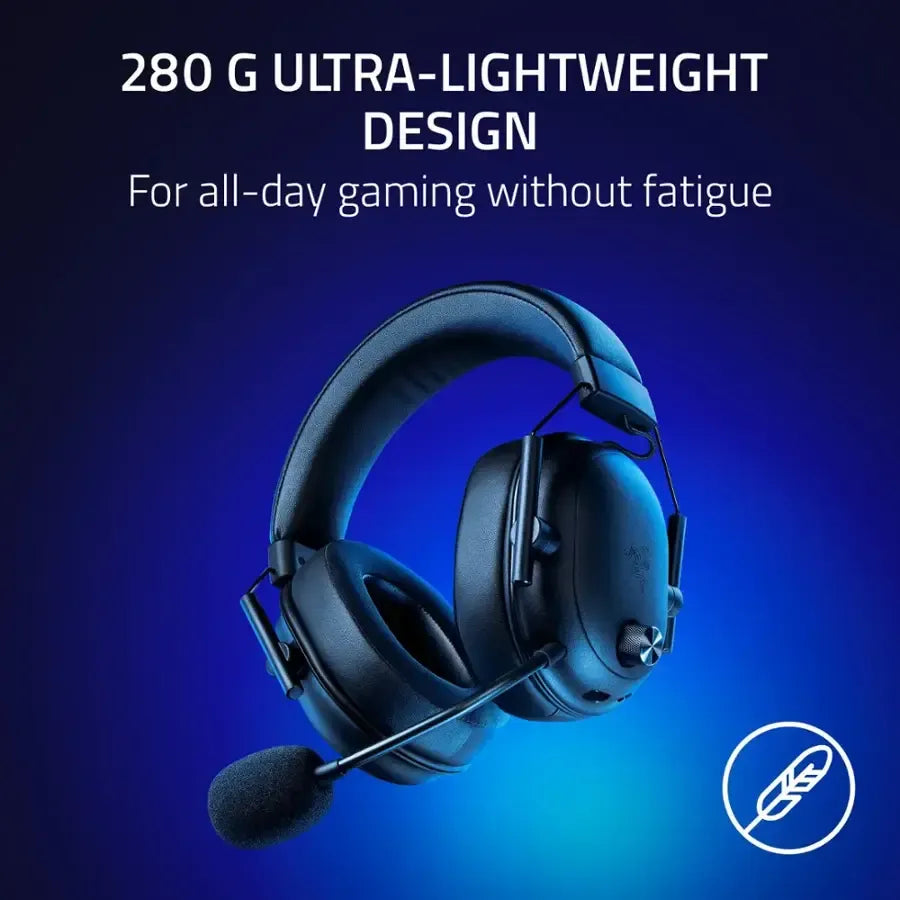 Razer BlackShark V2 HyperSpeed Wireless Gaming Headset – White | Ultra-Light &amp; Pro Audio