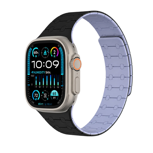AmazingThing Smoothie Sport Band For Apple Watch 45/49 MM Black