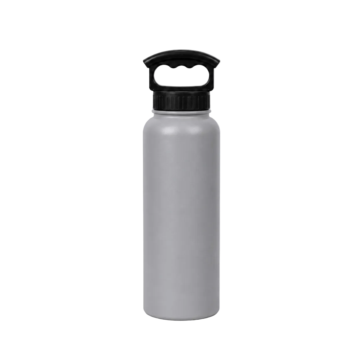 Fifty 34oz - Slate Grey Bottle-3 Finger Grip Cap product photo