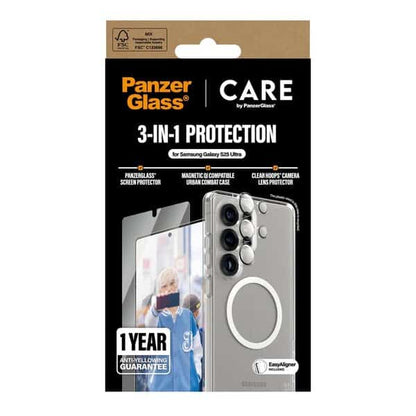 PanzerGlass CARE Flagship 3-in-1 Bundle Samsung Galaxy S25 Ultra additional product image