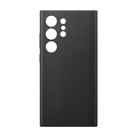 Samsung Black Vegan Leather Case - for Samsung Galaxy S24 Ultra product photo