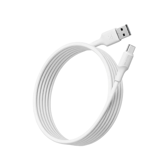Voltme Powerlink EDC Series USB-A to Type-C Cable 60W PD 3M - White