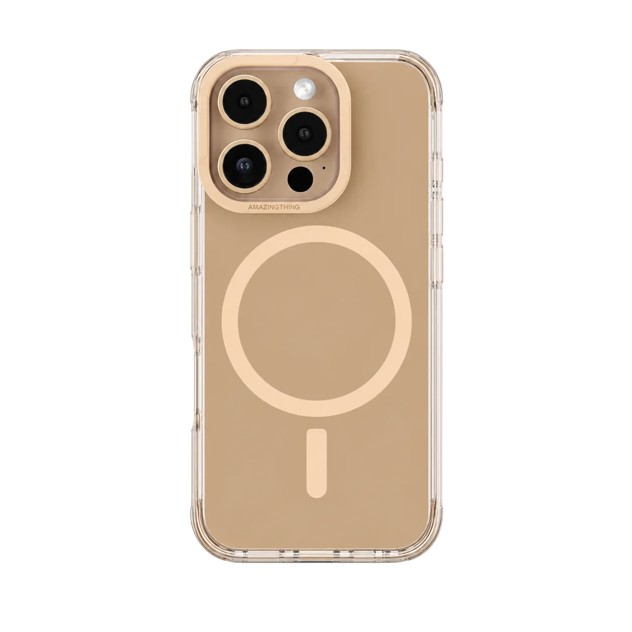 AmazingThing iPhone 16 PRO 6.3 OMNI MAGSAFE DROP PROOF CASE -Rose Gold