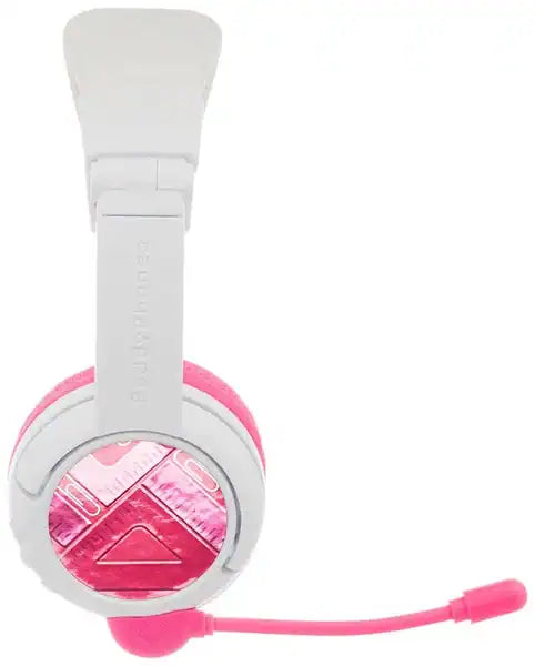 BuddyPhones onandoff Wireless headphones School- Pink