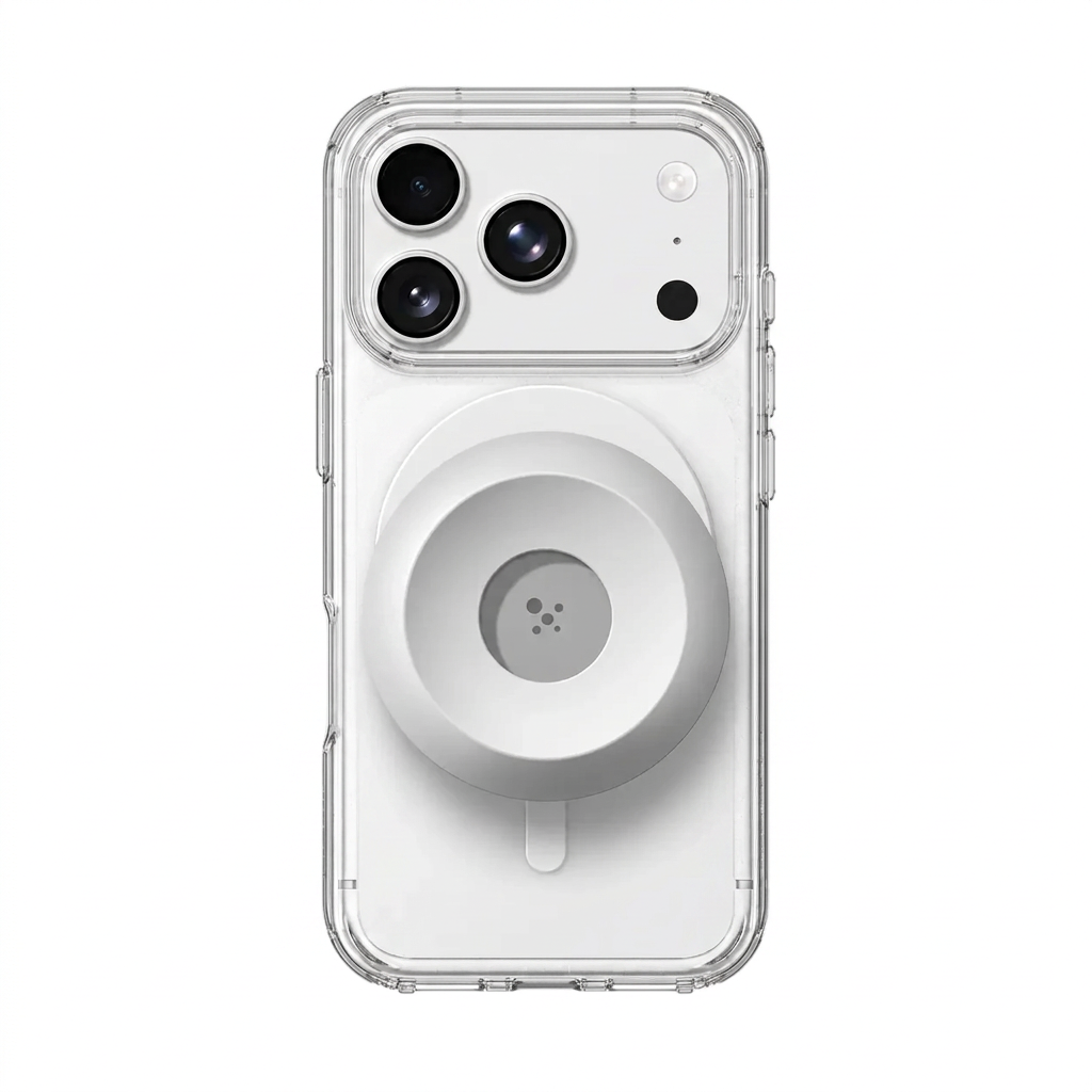 AmazingThingCase iPhone 18 Pro Max with Minimal Magnetic Earbud Holder