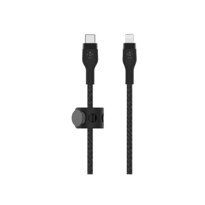 Belkin BoostCharge Pro Flex USB-C to Lightning Cable 1M - Black