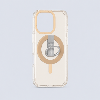 AmazingThing iPhone 16 PRO 6.3 TITAN PRO MAG GRIP DROP PROOF CASE -Rose Gold