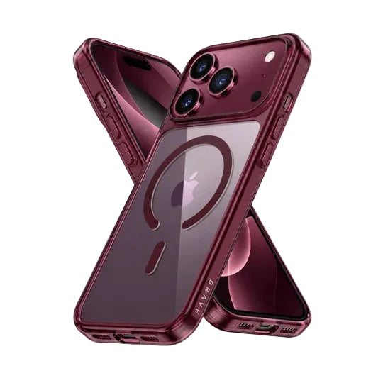 Brave Guard iPhone 18 Pro Max Protective Case with MagSafe - Burgundy