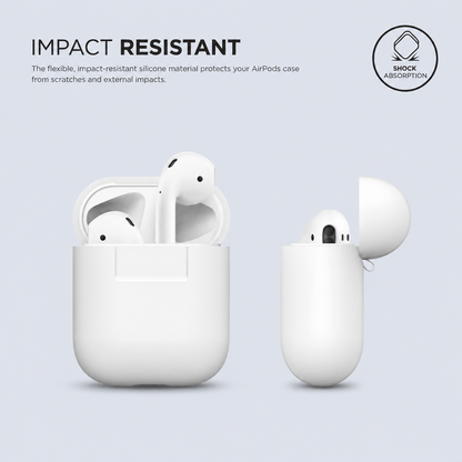 Elago Airpods Silicone Case - White