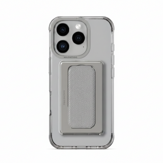 AmazingThing IPHONE 16 Pro Max 6.9  OMNI MAGSAFE DROP PROOF CASE WITH STAND - GREY