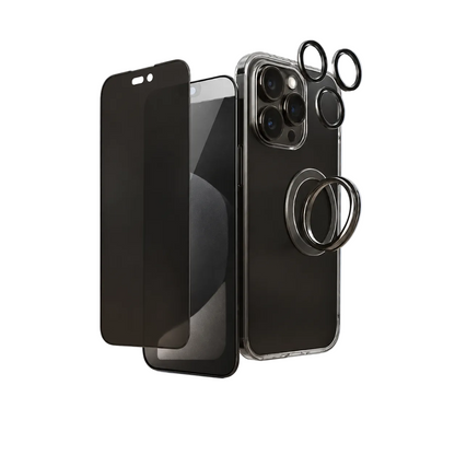 Levore iPhone 16 Pro Case Full Body Shield Package 5 in 1 - Multi