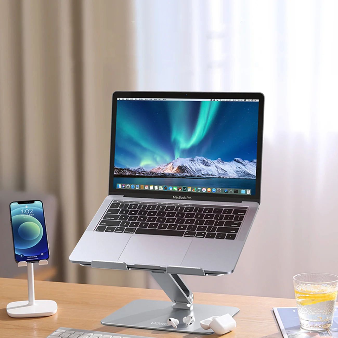 Ugreen metal stand foldable laptop tablet stand LP339 product photo
