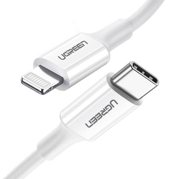 Ugreen cable MFi USB Type C cable - Lightning 3A 1 5 m white US171 product photo
