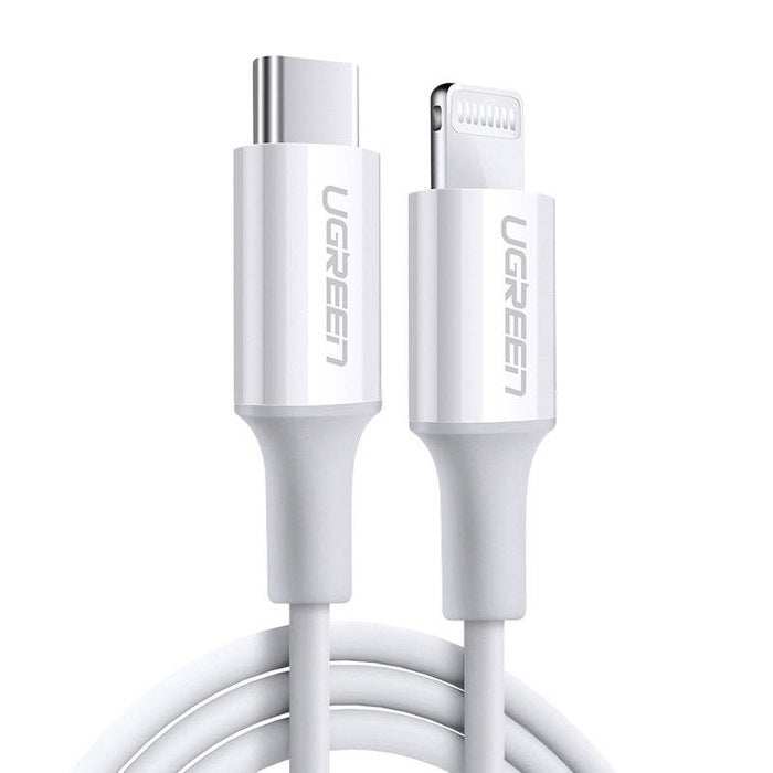 Ugreen cable MFi USB Type C cable - Lightning 3A 1 5 m white US171 product photo