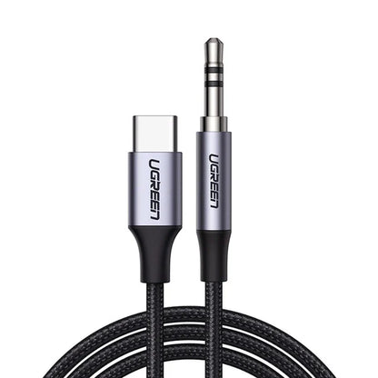 Ugreen cable USB C - mini jack 3 5mm 1m gray AV143 product photo