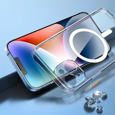 Ugreen LP642 Classy Clear Magnetic Protective Case Magnetic Gel Case for iPhone 14 product