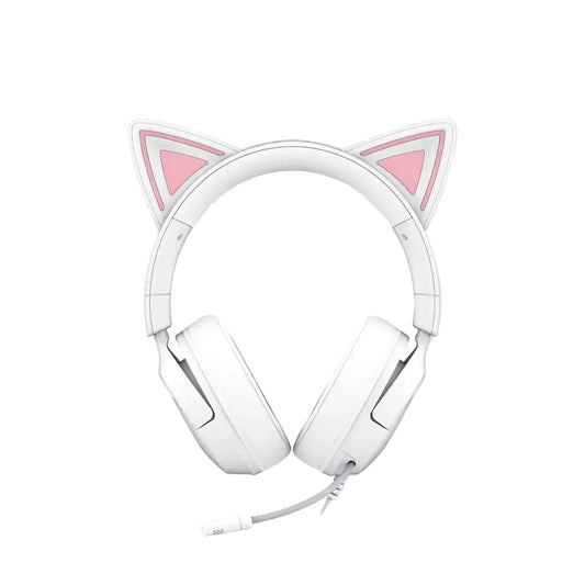 Razer kraken kitty v3 x - gaming headset - white product photo