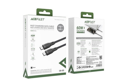 Acefast C8-03 USB-C to USB-C charging data cable product photo