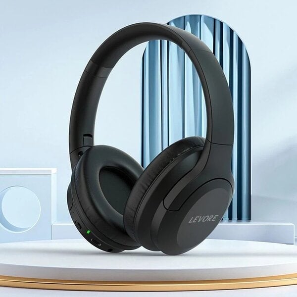 Levore ANC Bluetooth Headphone Bluetooth 5 1 40mm Driver 400mAh Battery Capacity